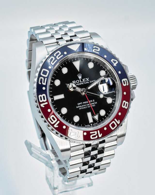 Rolex 126710BLRO GMT Master II on Jubilee