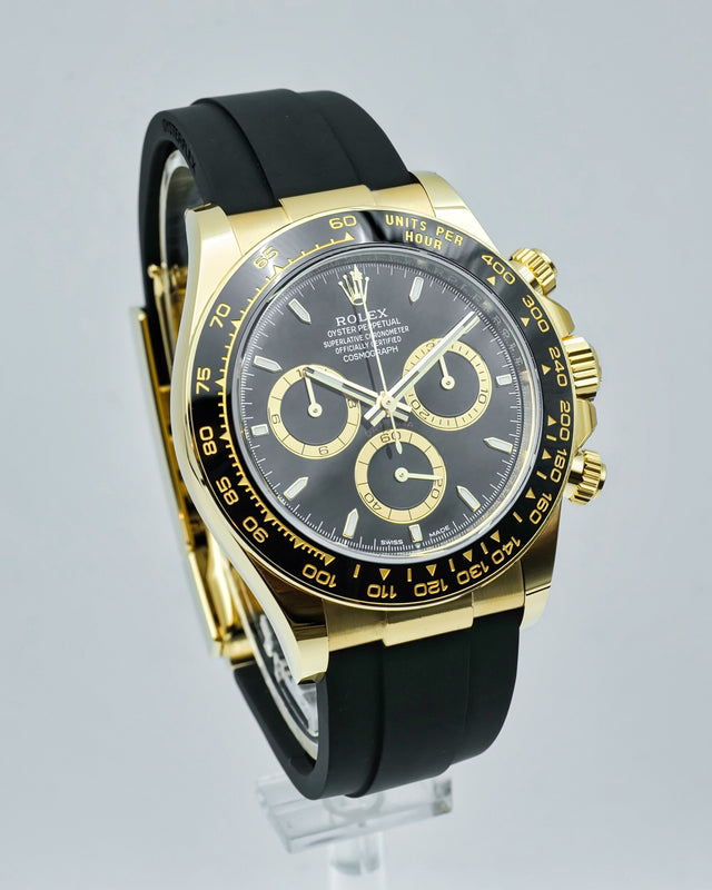 Rolex 126518LN Cosmograph Daytona 18K Yellow Gold with Black Dial