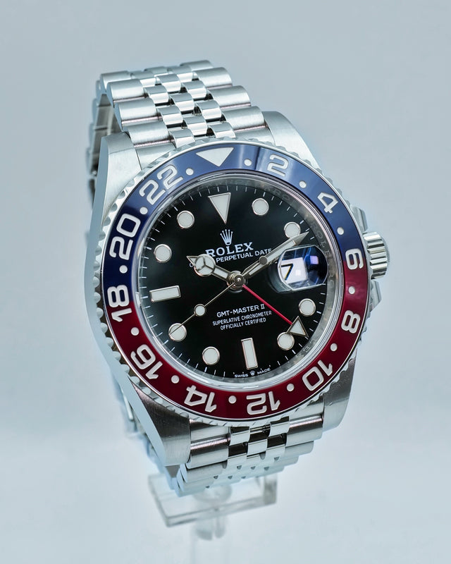 Rolex 126710BLRO GMT Master II on Jubilee