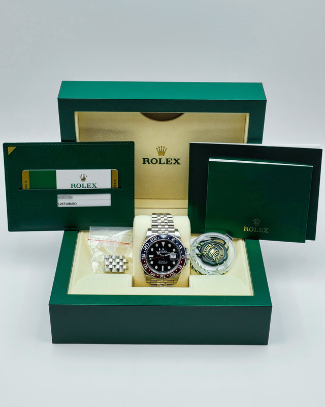 Rolex 126710BLRO GMT Master II on Jubilee