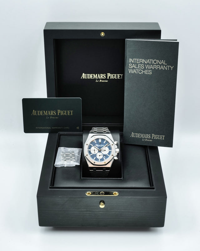 Audemars Piguet 26331ST Royal Oak Chronograph with Blue Dial