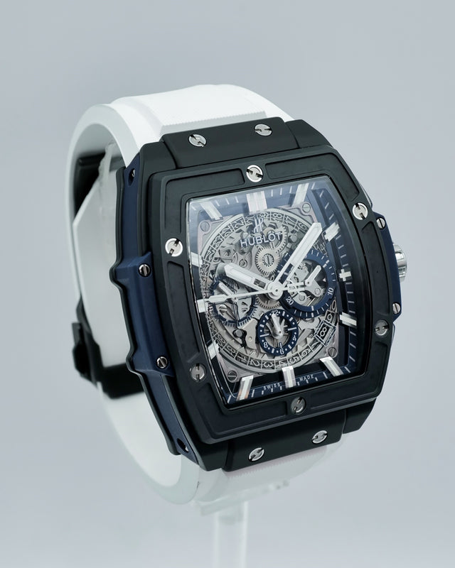 Hublot 601.CI.7170.LR Spirit of Big Bang 45mm Ceramic Blue with Skeleton Dial