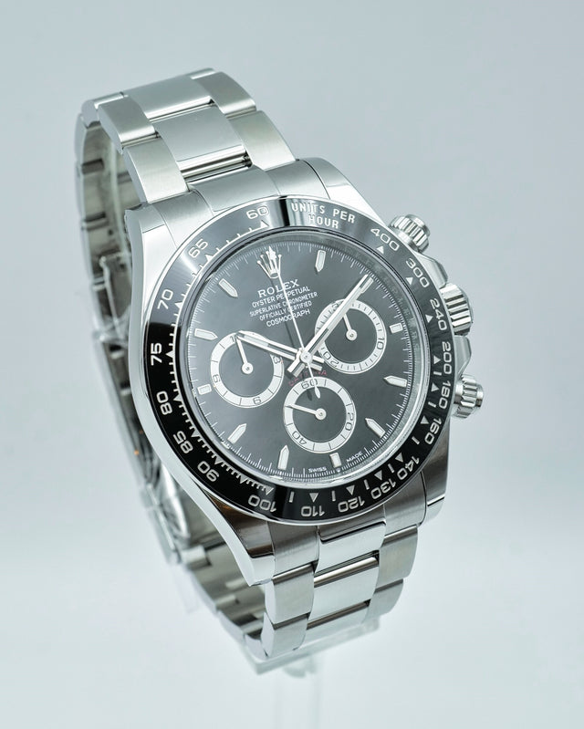 Rolex 126500LN Cosmograph Daytona with Black Dial (New Model)